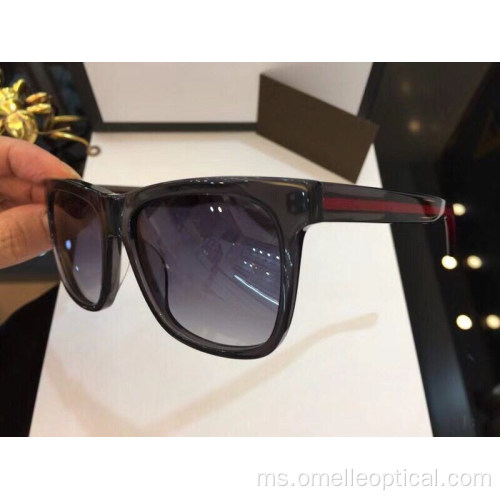 Sunglasses Square Frame Penuh Untuk Wanita